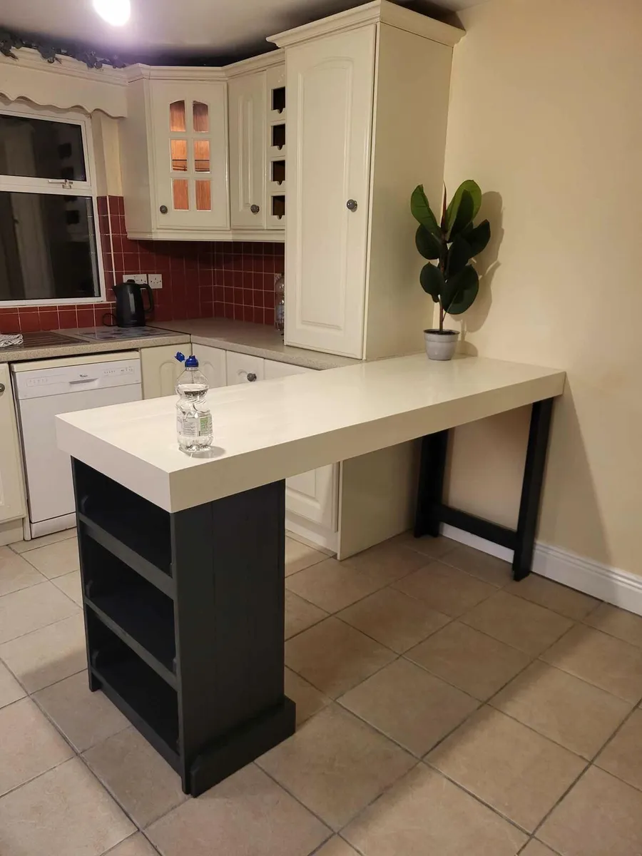 Handmade rustic space saver island - Image 4