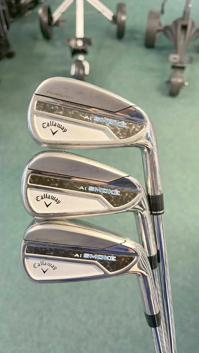 Callaway Paradym Ai Smoke 4-PW Stiff Only €649 - Image 1