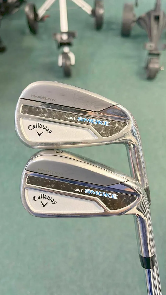 Callaway Paradym Ai Smoke 4-PW Stiff Only €649 - Image 2