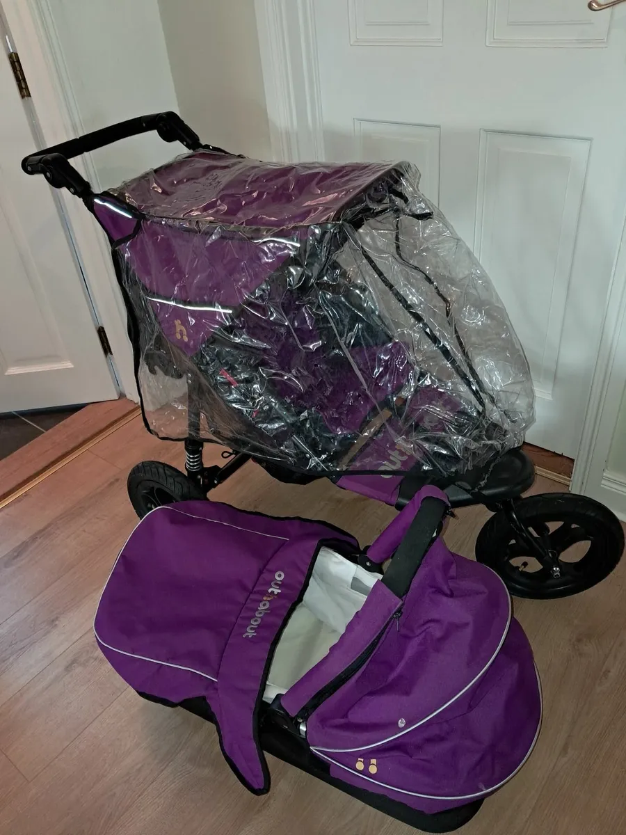 Out and About Single Buggy with Carrycot - Image 1