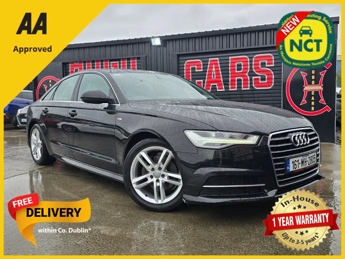 2016 Audi A6 2.0tdi S-Line ULTRA/New NCT/1yr warra - Image 1