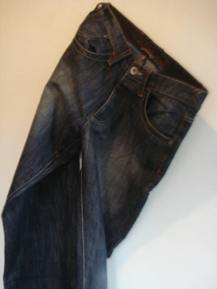 6  VINTAGE PAIRS OF MENS DENIM CO JEANS. - Image 3