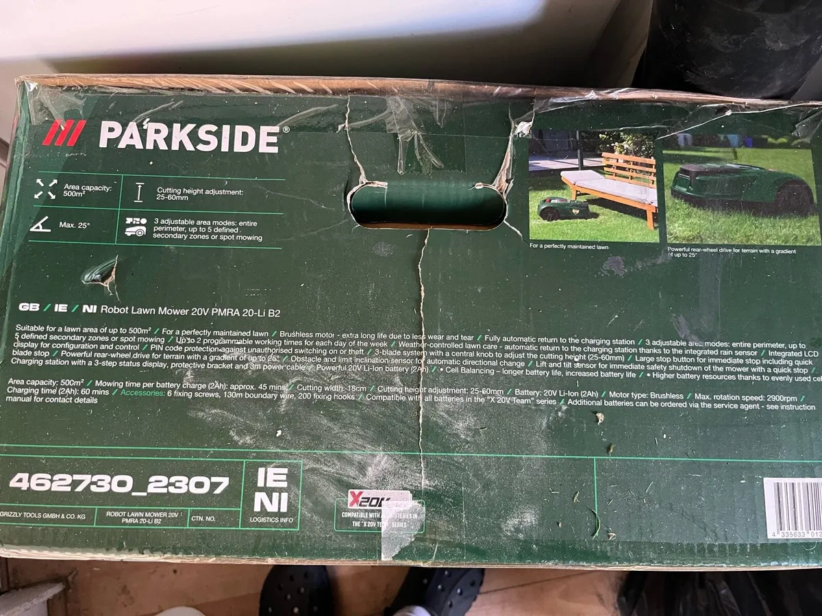 20V Smart Robot Lawnmowe Parkside - Image 2