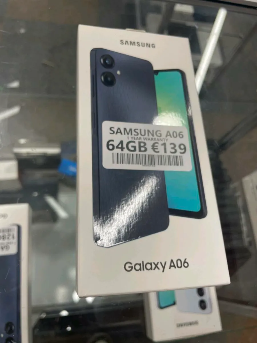 SAMSUNG A06 64GB 1 YEAR WARRANTY UNLOCKED - Image 1