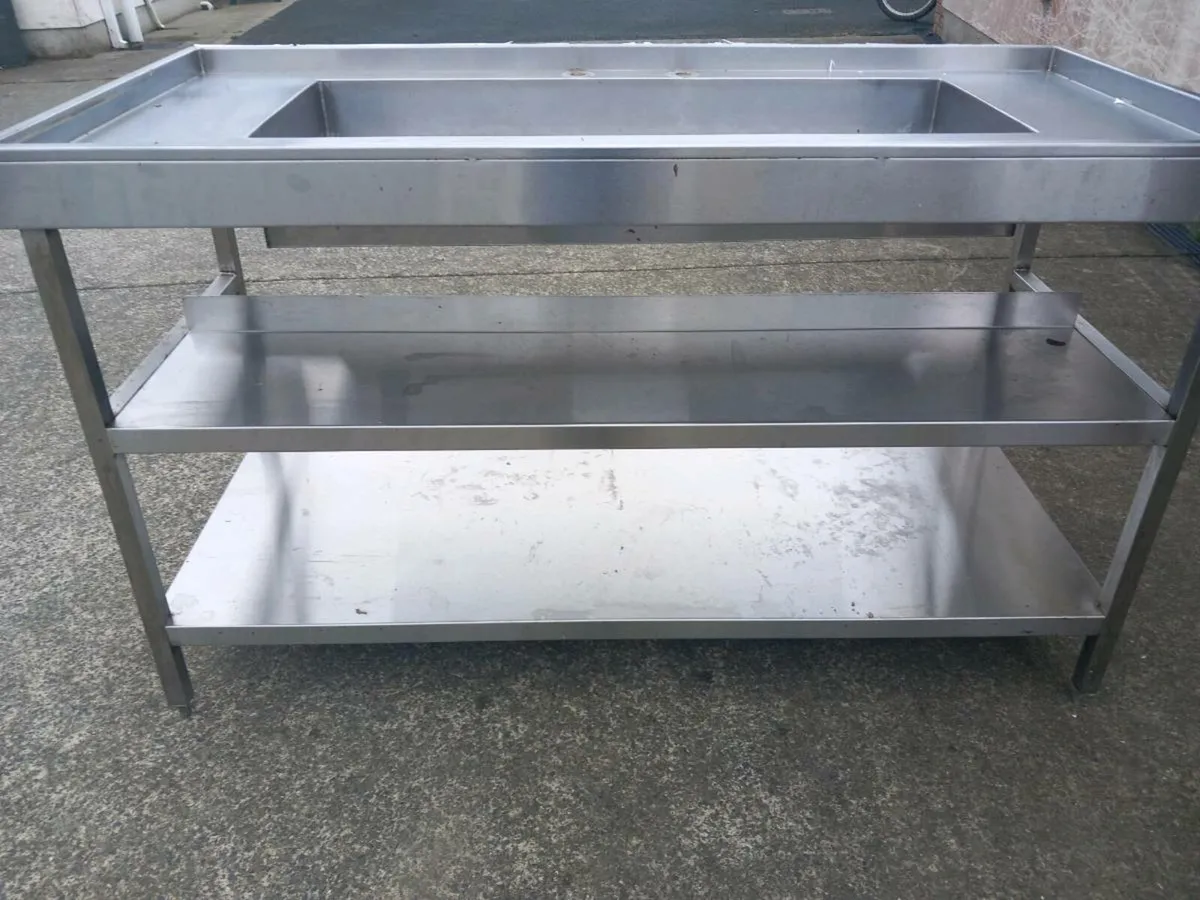 Stainless steel table - Image 1
