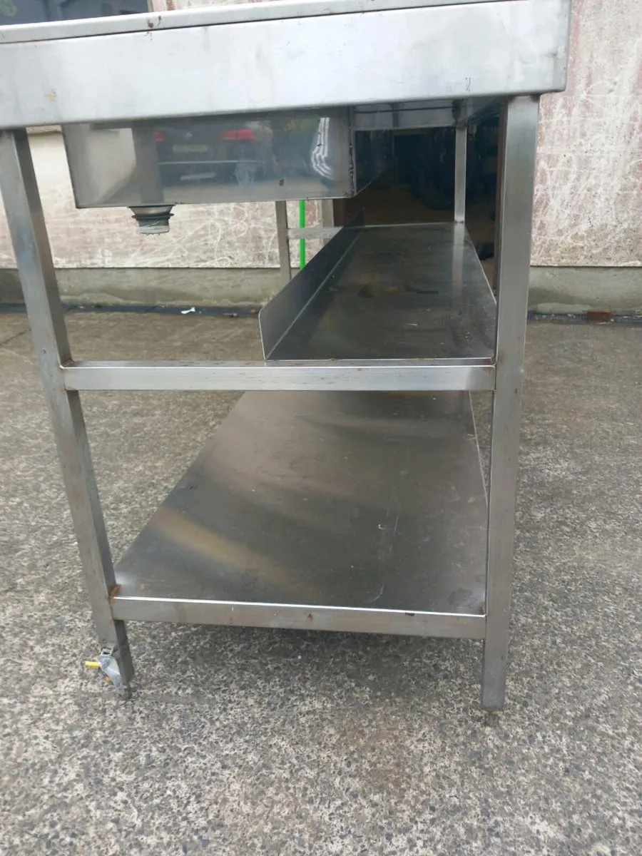 Stainless steel table - Image 4