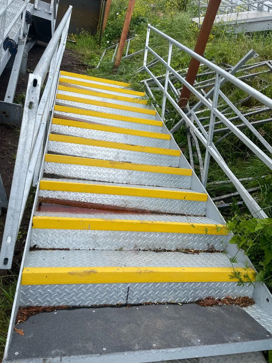 galvanised steel stairs - Image 1
