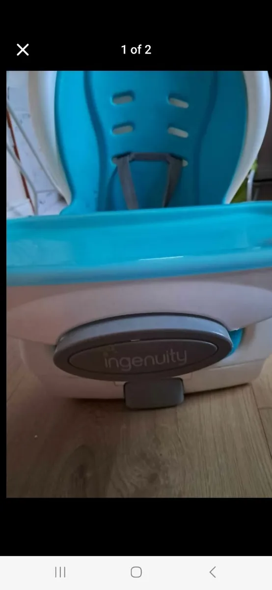 High chair ingenuity 3in1  (highchair or booster) - Image 1