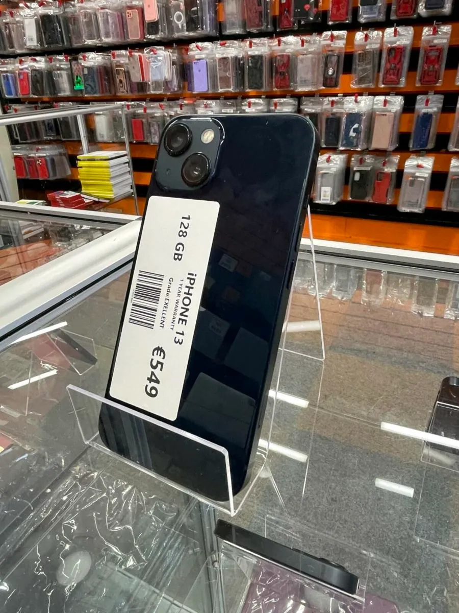 IPHONE 13 128GB 1 YEAR WARRANTY UNLOCKED - Image 3