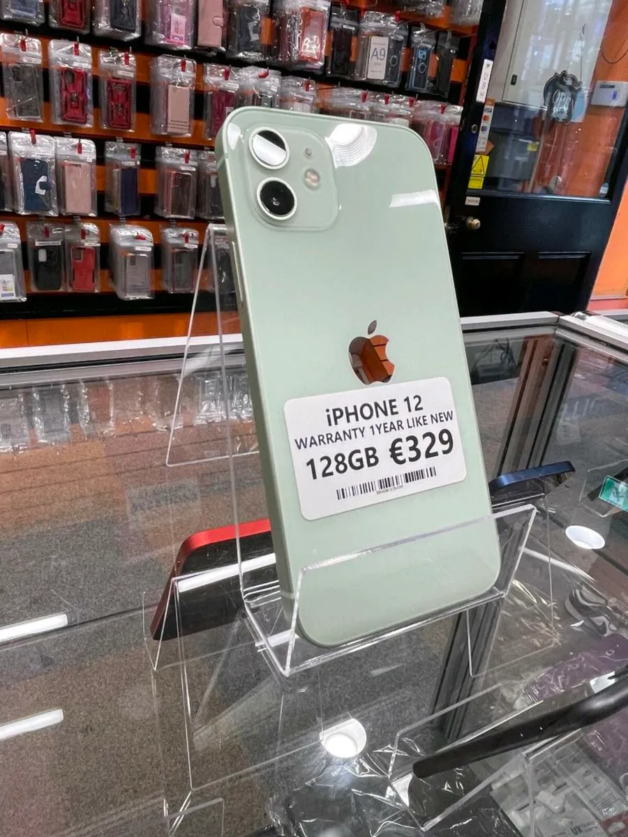 IPHONE 12 128GB 1 YEAR WARRANTY UNLOCKED - Image 3