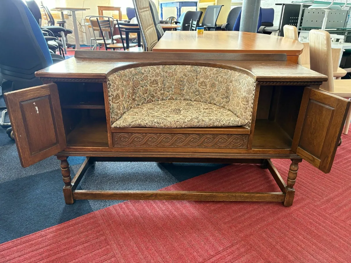 Antique Hall seat - £95+VAT - Image 2