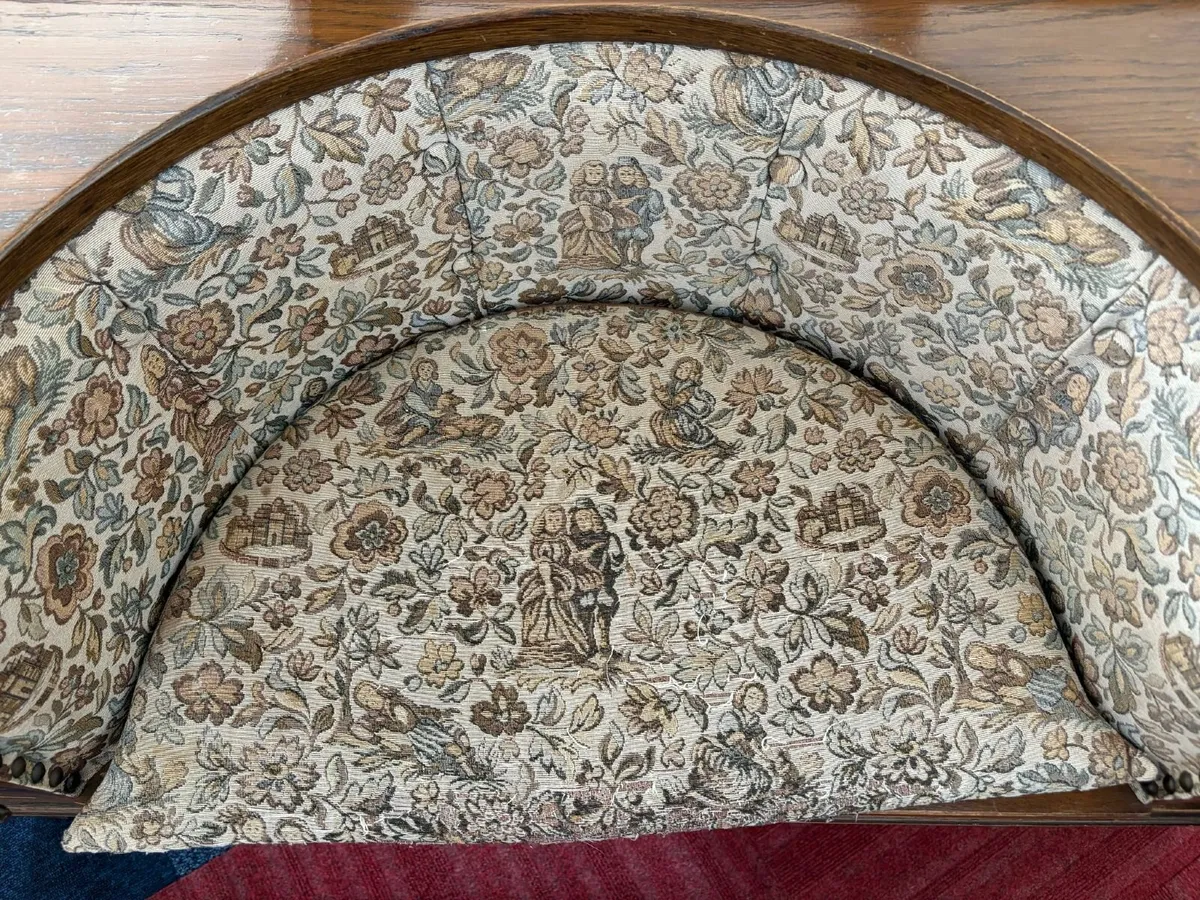 Antique Hall seat - £95+VAT - Image 3