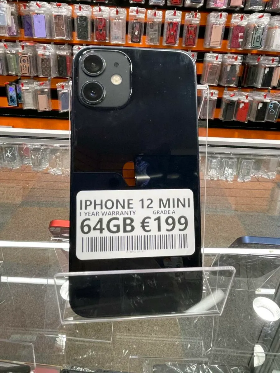 IPHONE 12 MINI 64GB 1 YEAR WARRANTY UNLOCKED - Image 1
