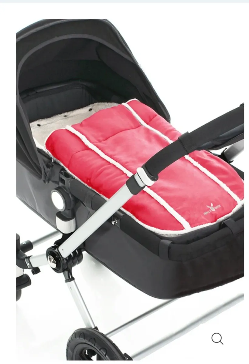 # WALLA BOO #Faux Suede footmuff for car seat - Image 4
