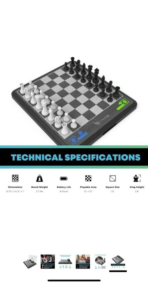 Chess AI Electronic ChessUp Board - Image 1