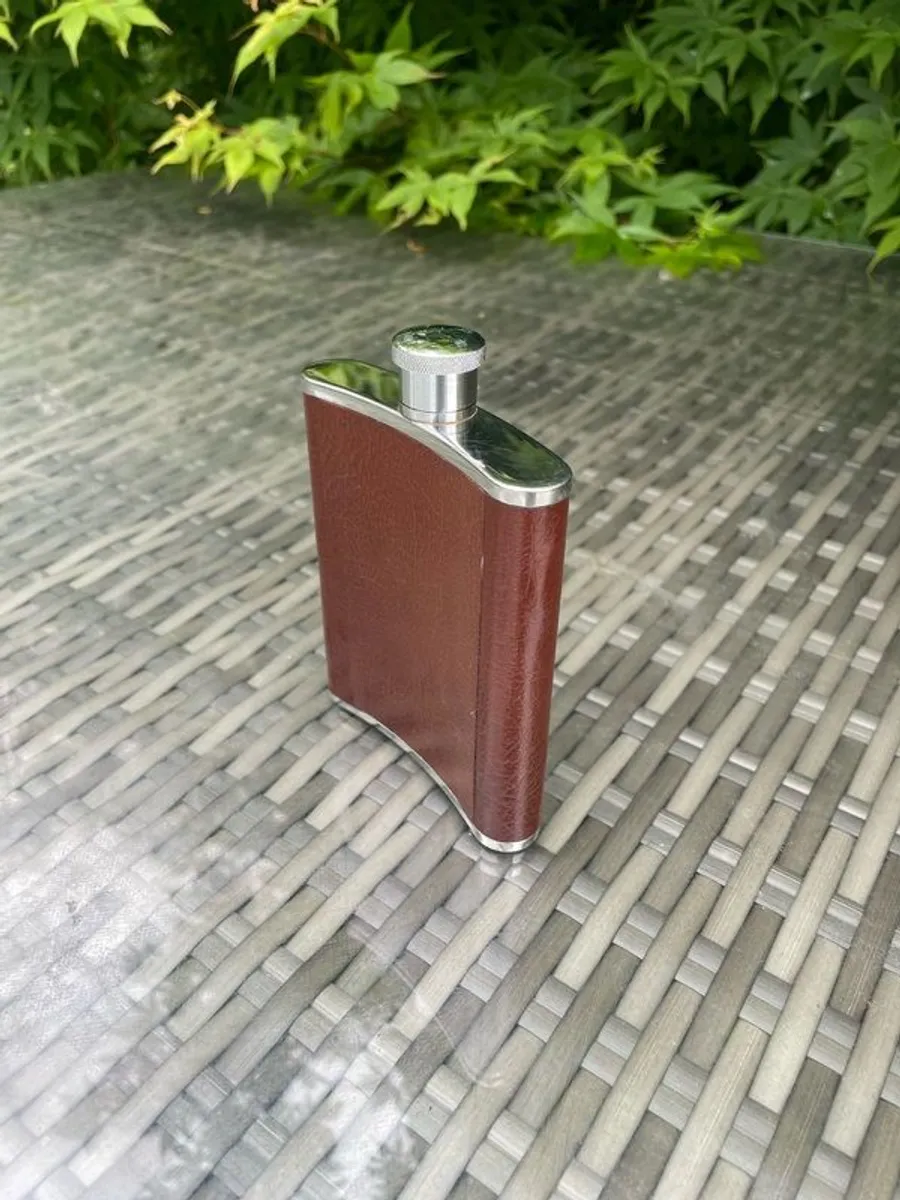 Vintage Hip Flask - Image 1