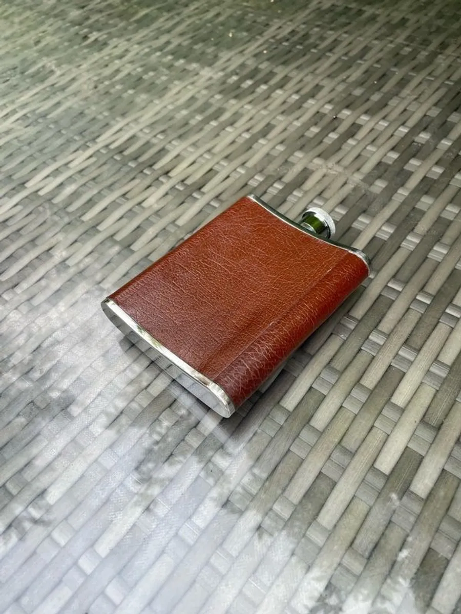 Vintage Hip Flask - Image 3