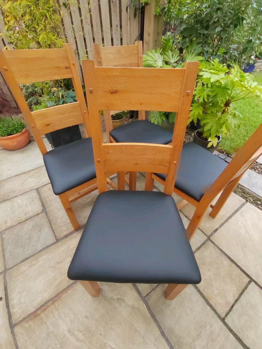 4 kitchen dining chairs - Image 4