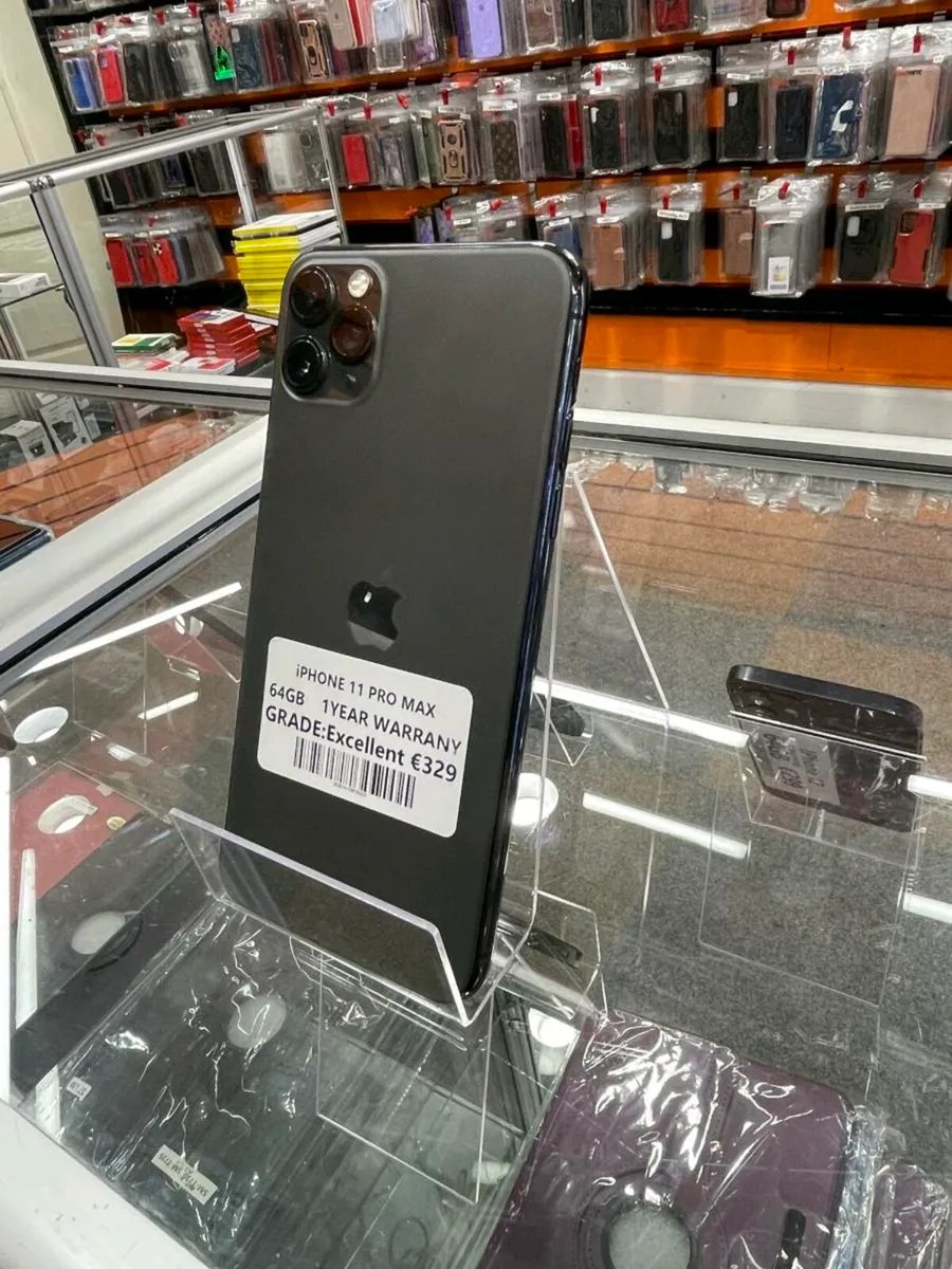 IPHONE 11 PRO MAX 64GB 1 YEAR WARRANTY UNLOCKED - Image 3