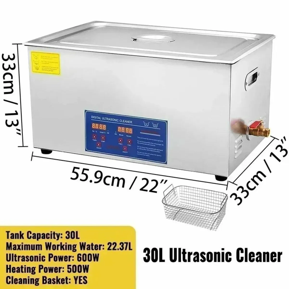 Ultrasonic Washing Machine 30L For Professional - Image 2
