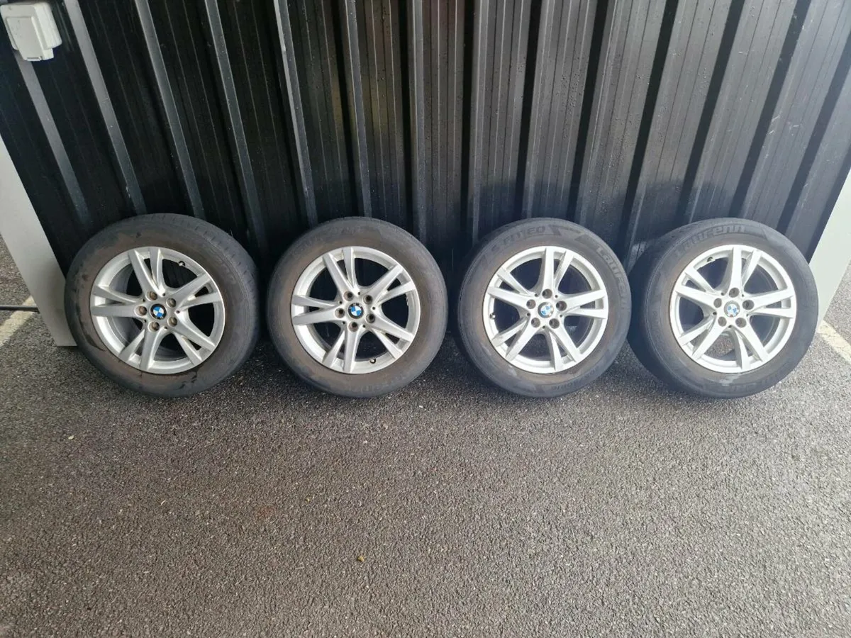 16 Inch Genuine BMW Alloys (Also Suit Caddy ) - Image 1