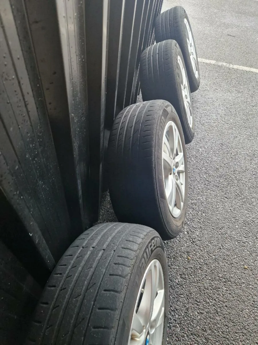 16 Inch Genuine BMW Alloys (Also Suit Caddy ) - Image 2