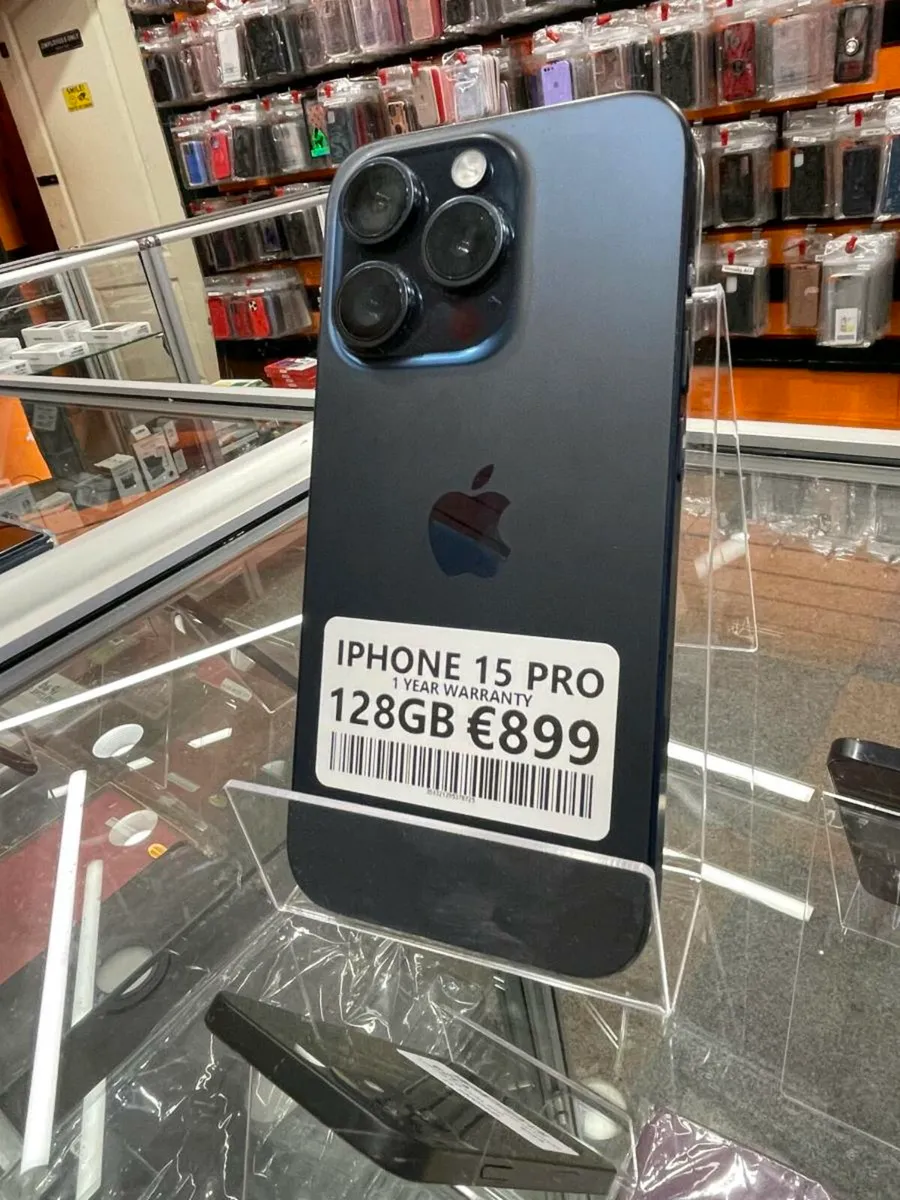 IPHONE 15 PRO 128GB 1 YEAR WARRANTY UNLOCKED - Image 3