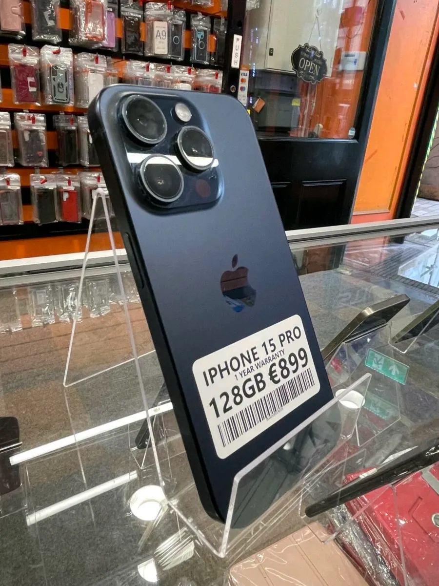 IPHONE 15 PRO 128GB 1 YEAR WARRANTY UNLOCKED - Image 4