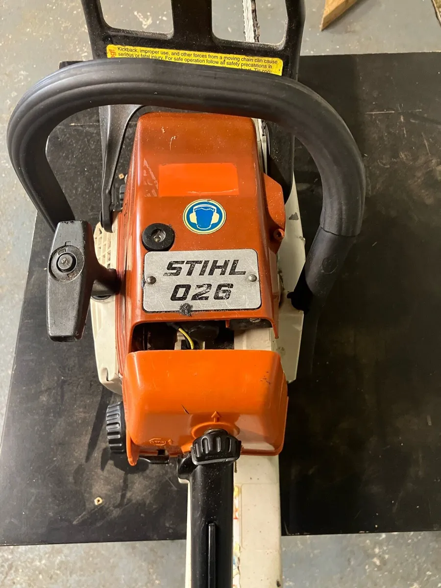 Stihl 026 pro chainsaw - Image 1