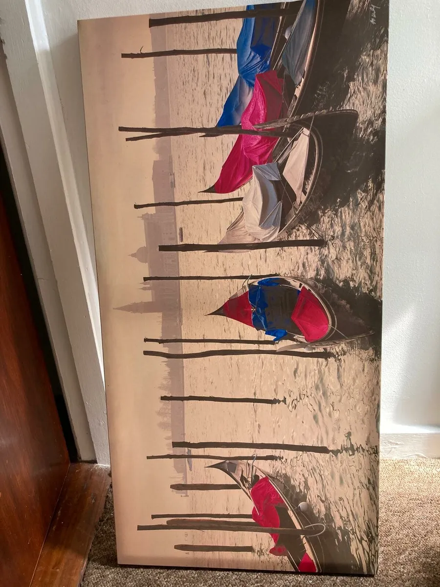 Boat painting