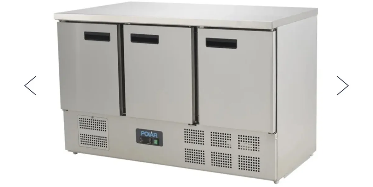 3 Door Counter Fridge - Image 1