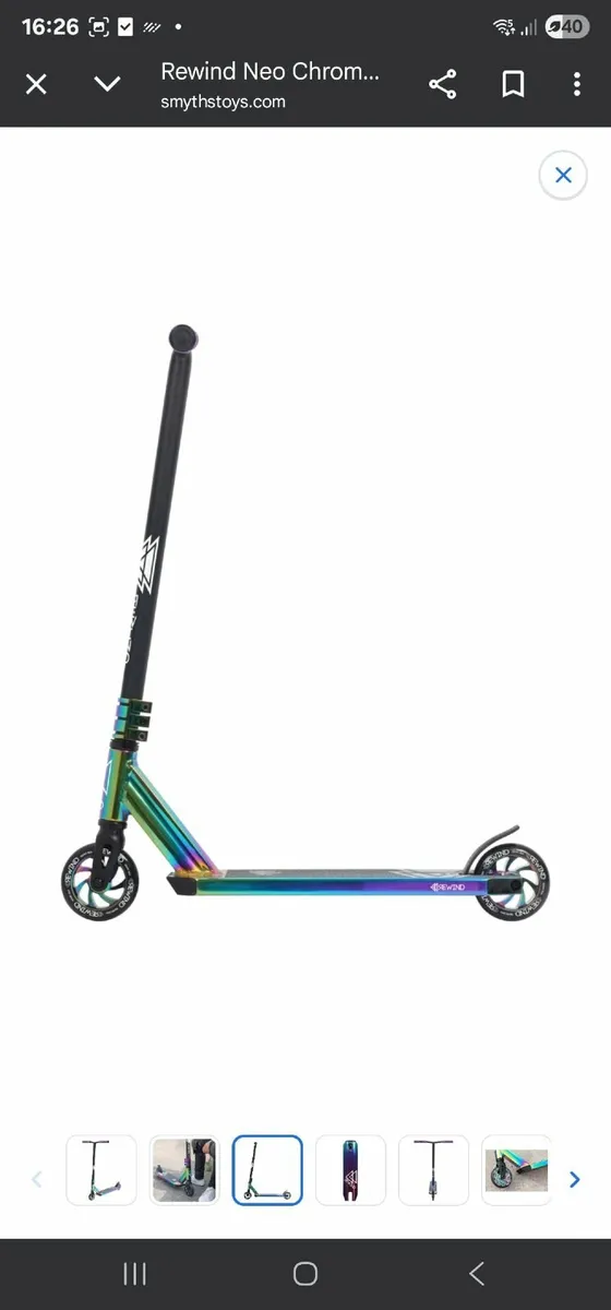 Scooter Rewind Neo Chrome - Image 2