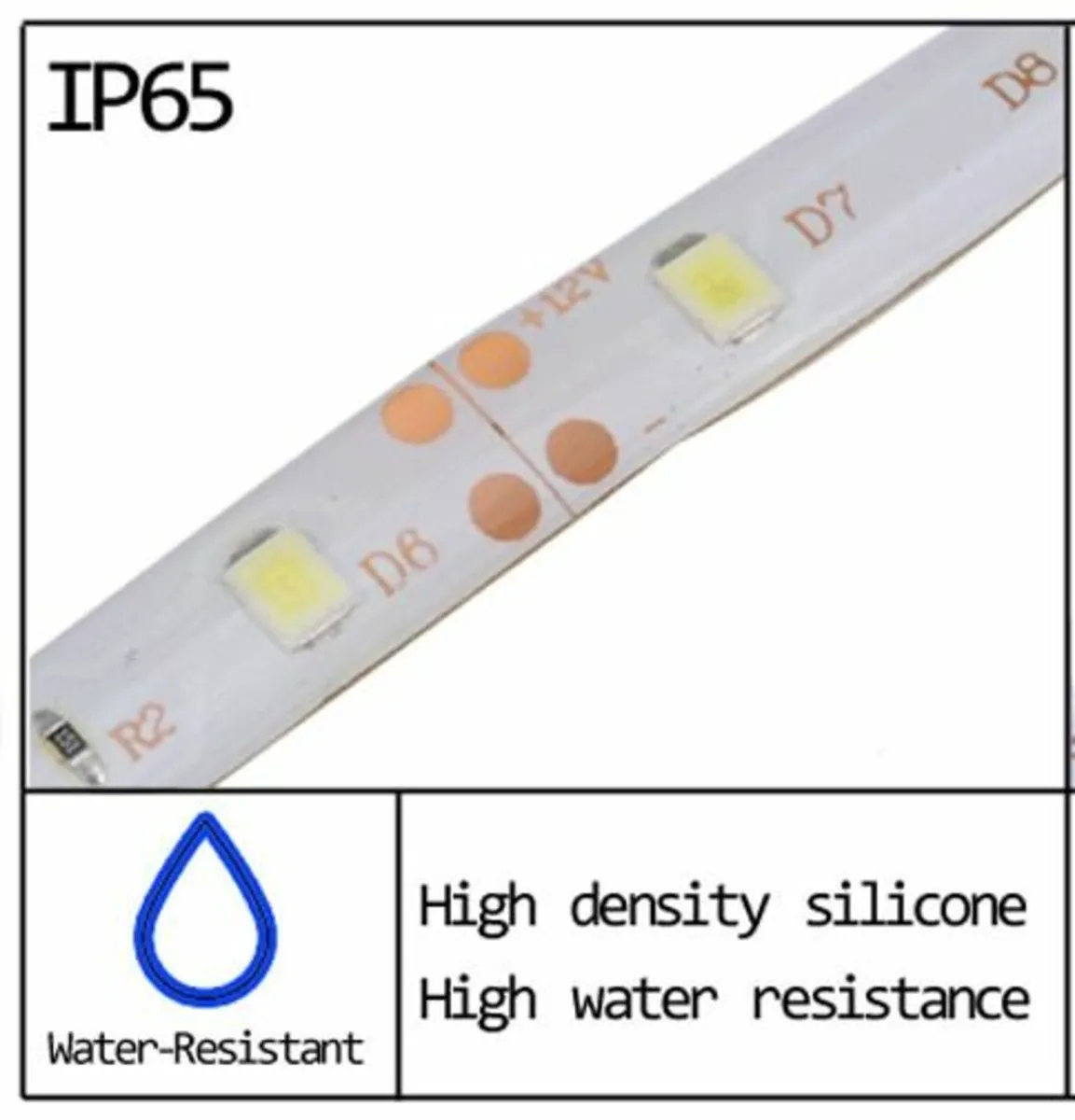 5 meter 12V LED strip for home camper or boat - Image 2
