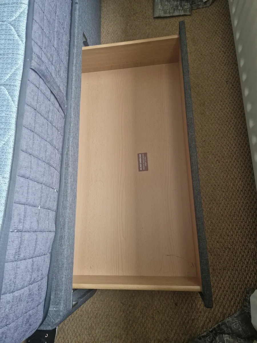 King Size bed + mattress - Image 2