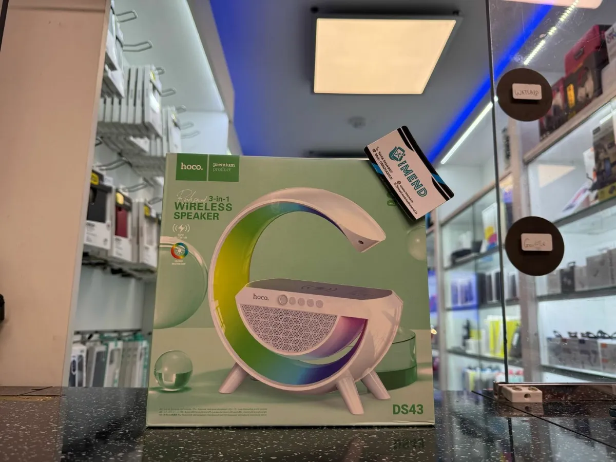 Hoco Wireless charger and speaker