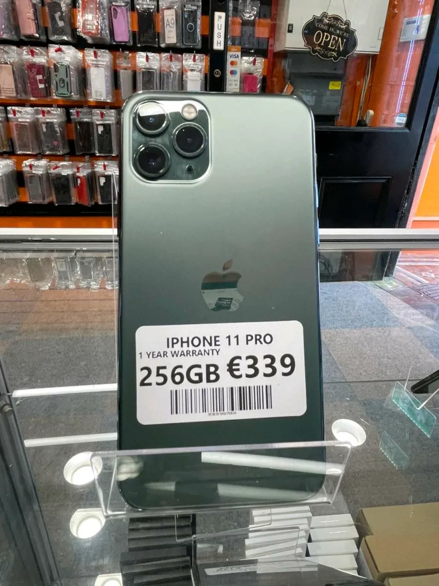 IPHONE 11 PRO 256GB 1 YEAR WARRANTY UNLOCKED - Image 1