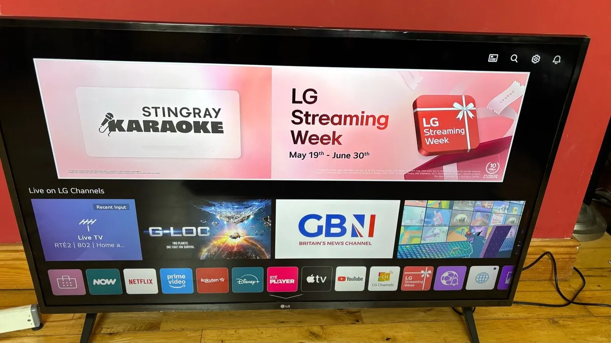 43” LG 4K Ultra HD HDR LED Smart TV - Image 1