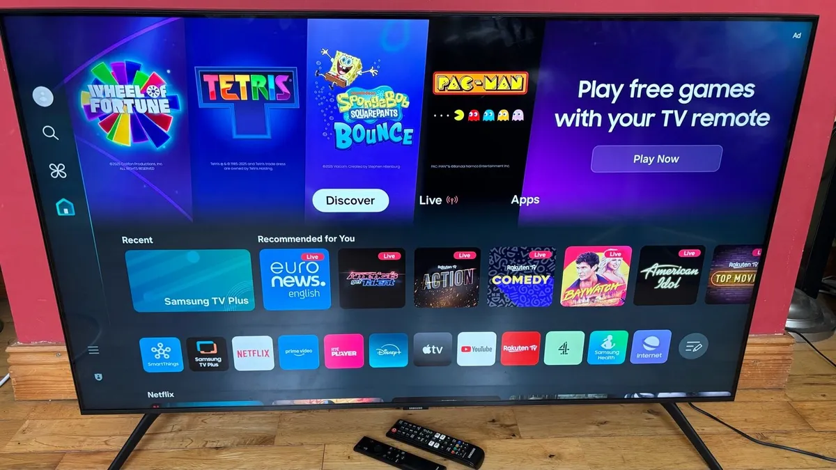 50” Samsung 4K HDR Smart TV - Image 1