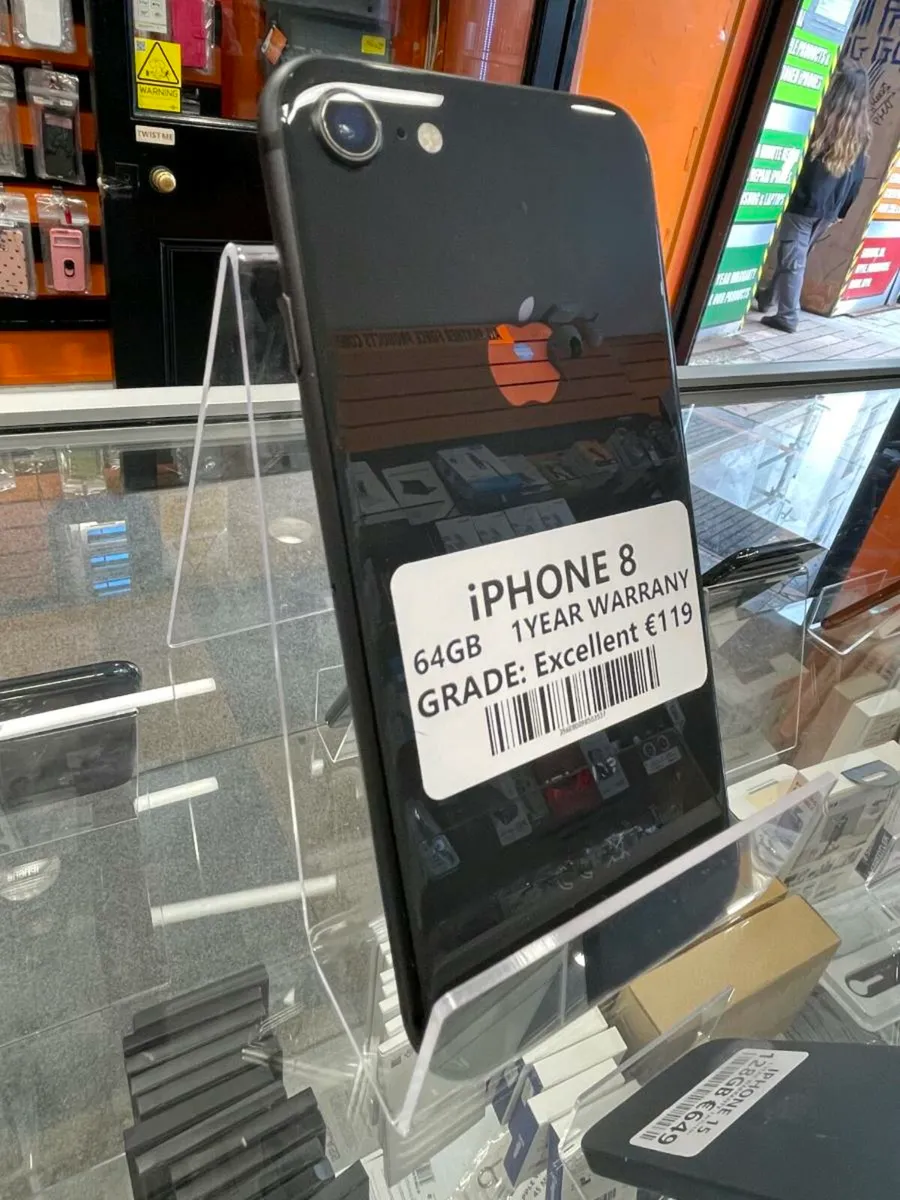 IPHONE 8 64GB 1 YEAR WARRANTY UNLOCKED - Image 3