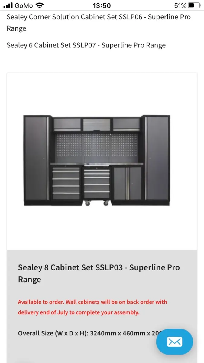 Utility room cabinets cupboard drawers - Image 1