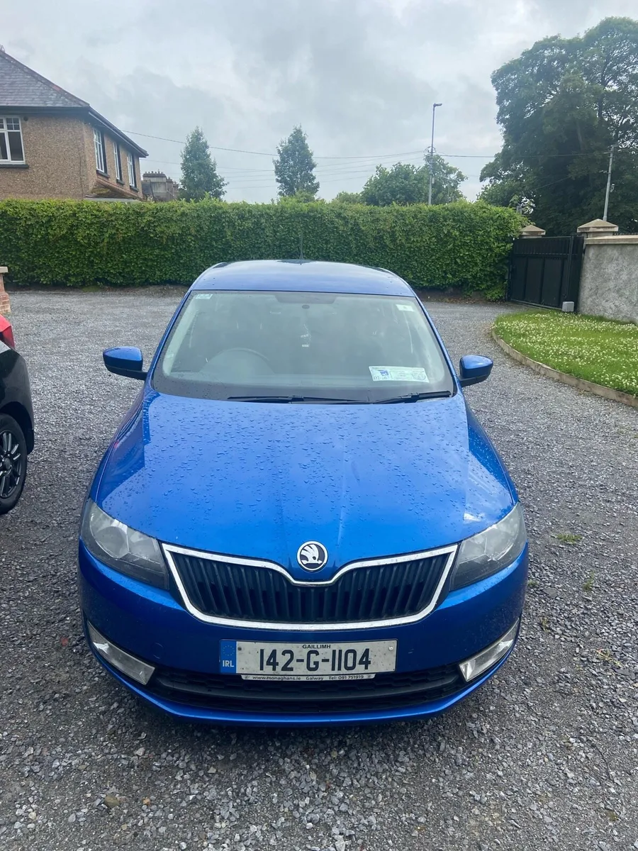 2014 Blue Skoda Rapid 1.2 Petrol - Image 2