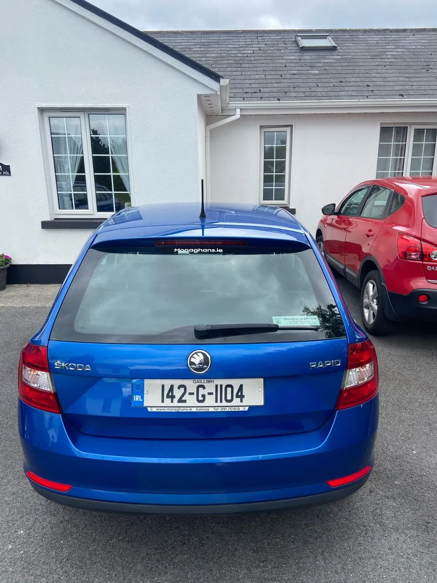 2014 Blue Skoda Rapid 1.2 Petrol - Image 4