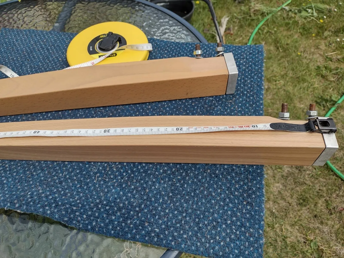 Oak table legs - Image 2