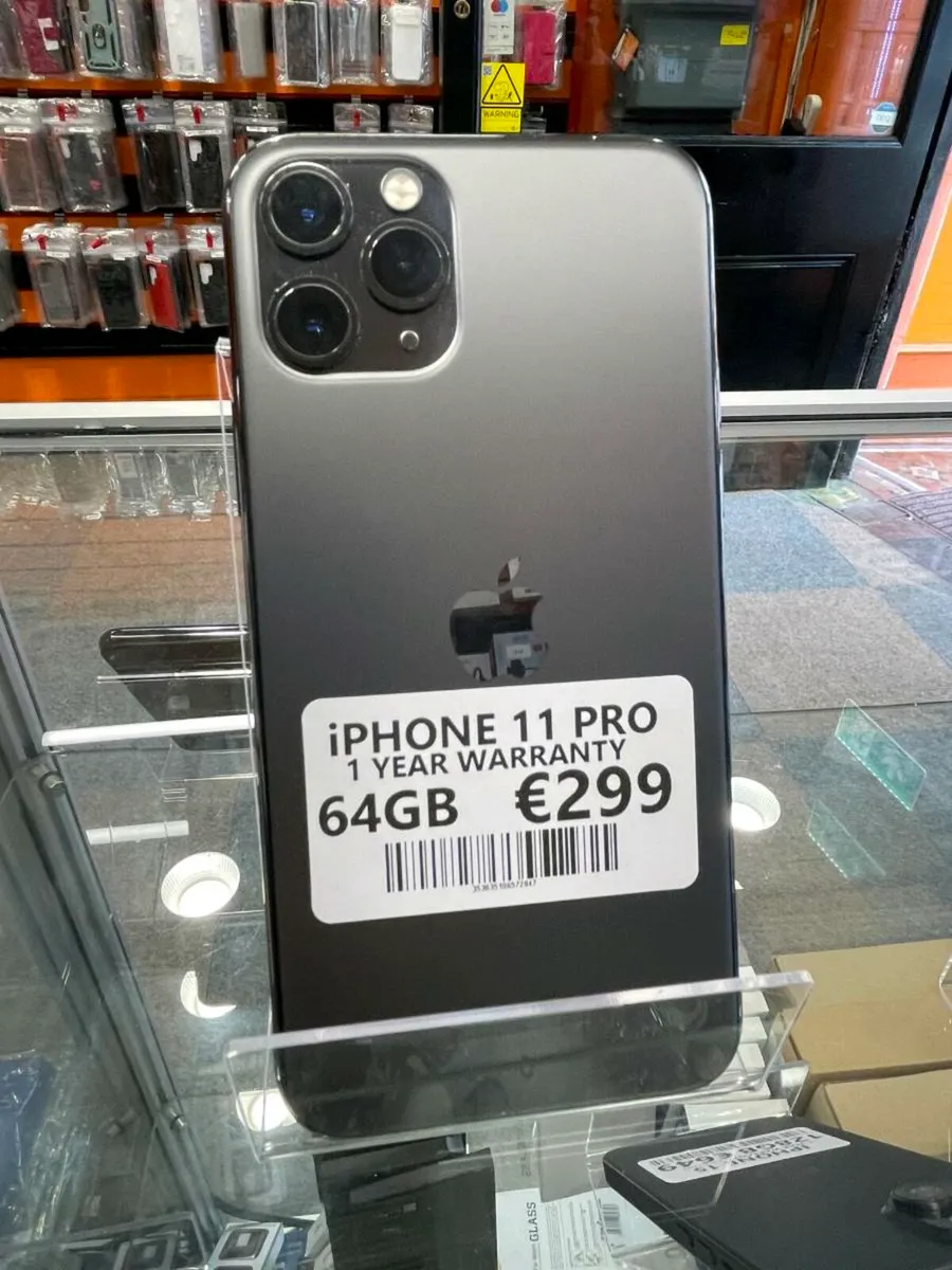 IPHONE 11 PRO 64GB 1 YEAR WARRANTY UNLOCKED - Image 1