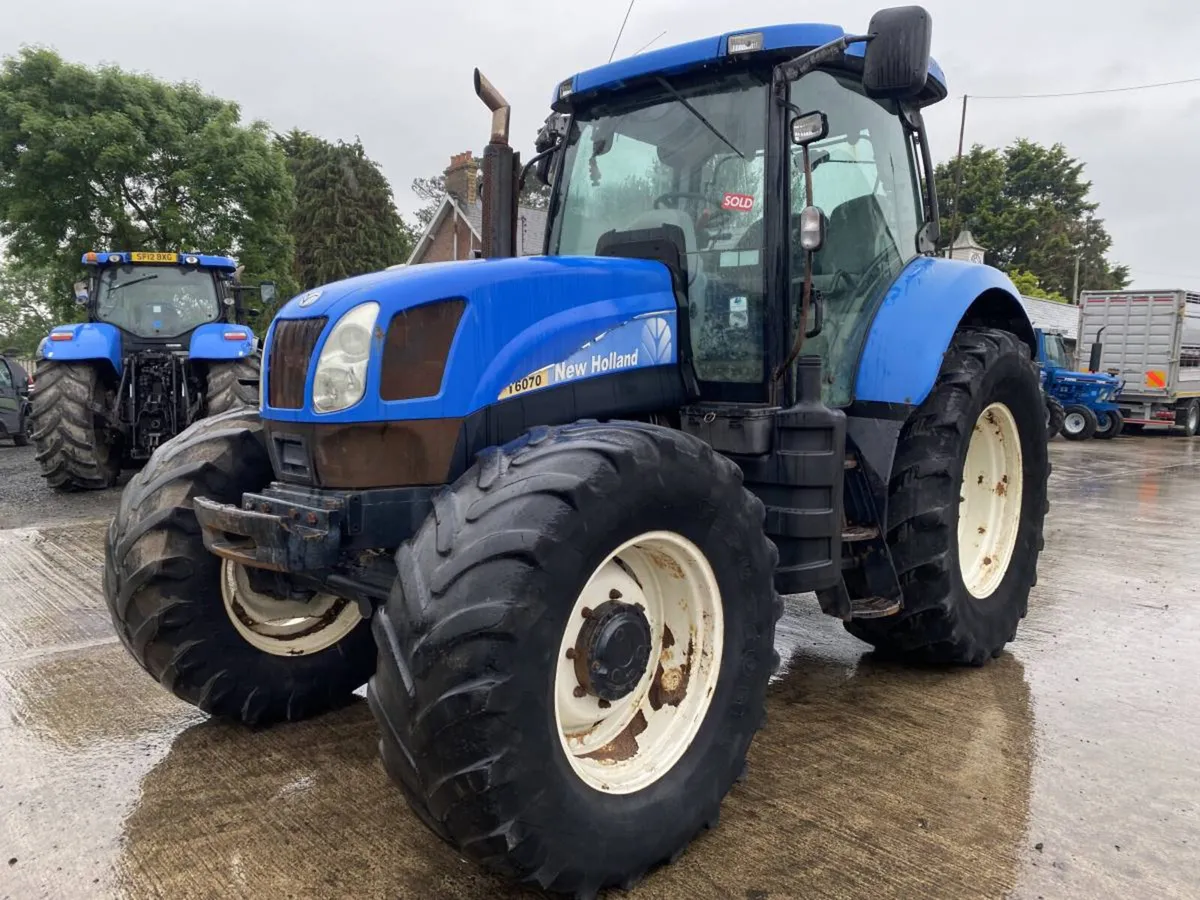 DUE IN - 2008 New Holland T6070 Range Command - Image 1