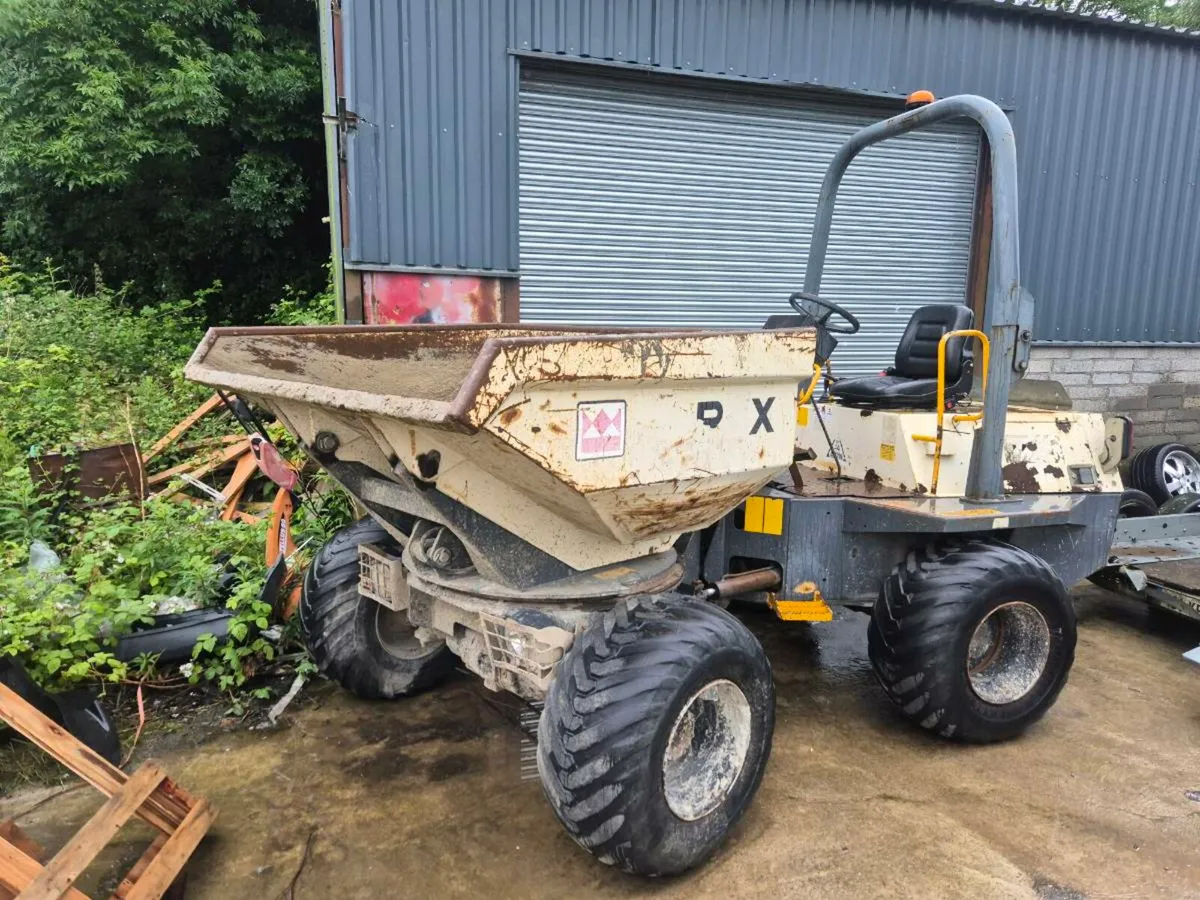 Terex 3 ton dumper - Image 2