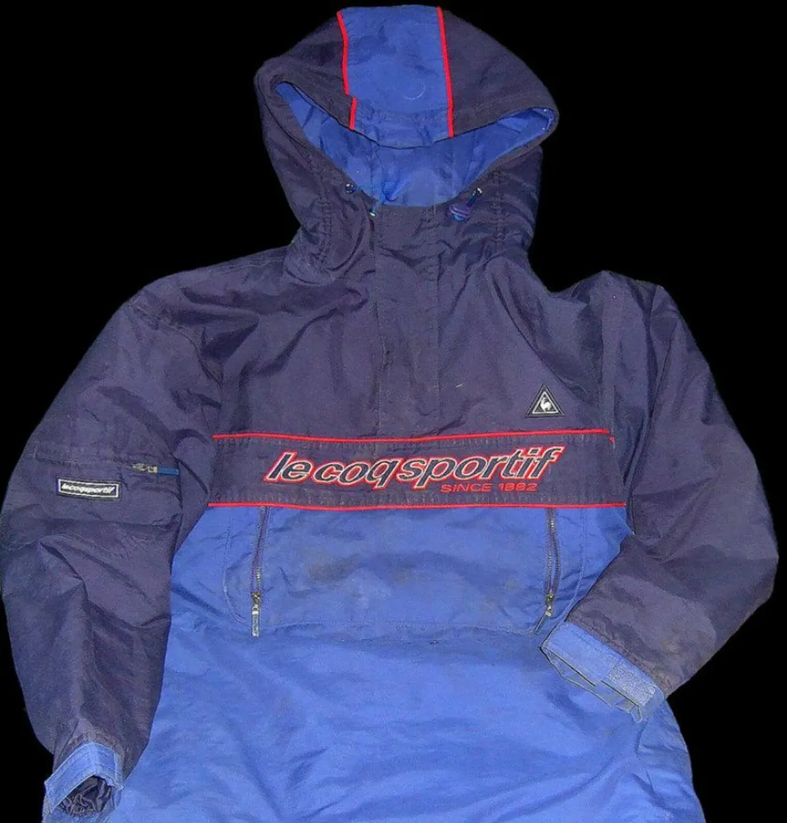 Vintage Le Coq Sportif Overhead Padded Jacket - Image 1