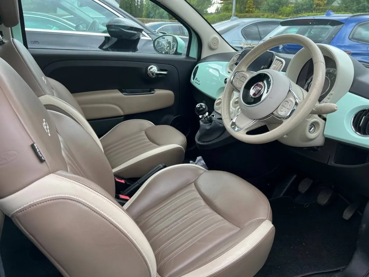 Fiat 500 LOUNGE 1.2 ** HUGE SPEC **// OPENING SUNR - Image 2