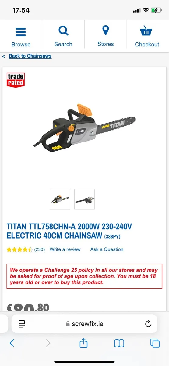 Electric Chainsaw - Image 4