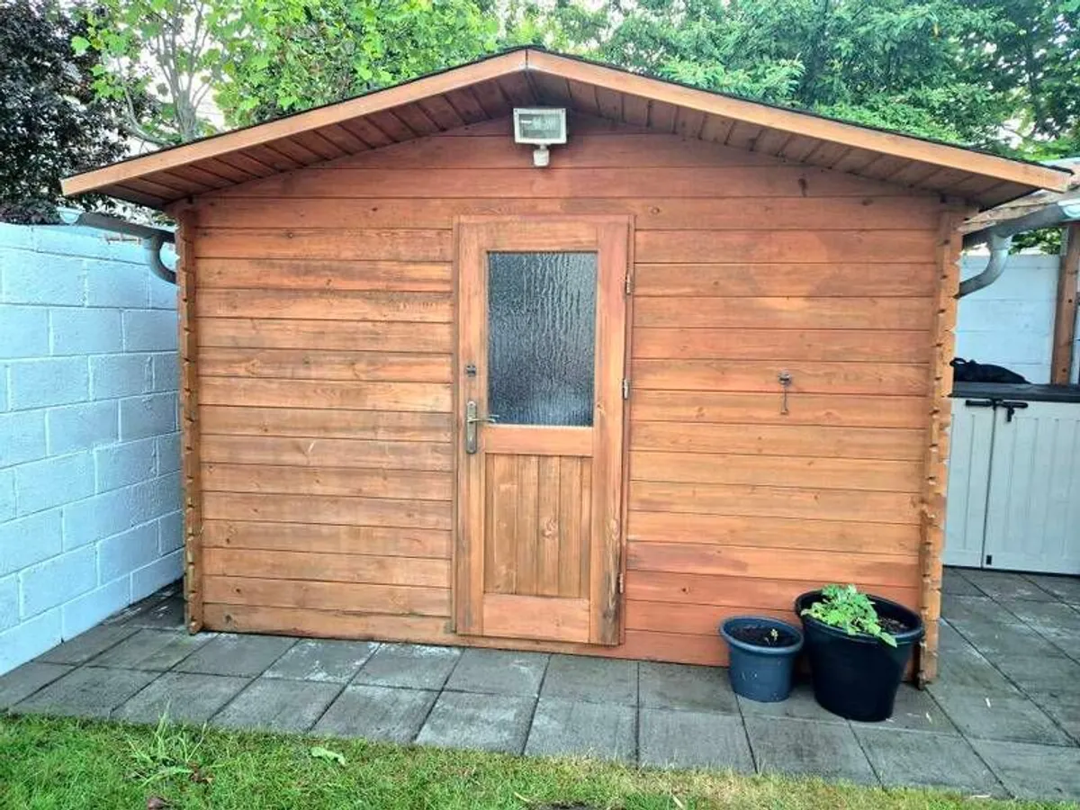 Garden Shed / Log Cabin 3.5m x 2.5m - Image 4